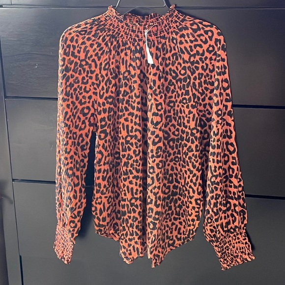 LOFT Tops - Loft Animal Print Top